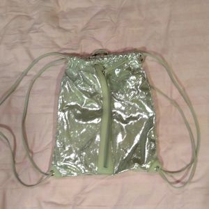 Sparkling drawstring bag